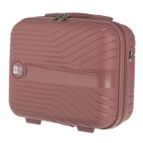 Valiză Călătorie, Model Roz, Capacitate 16.66L, M&acirc;ner și Bandă Elastică, Oem
