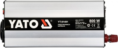 Invertor de tensiune 800 W YATO foto