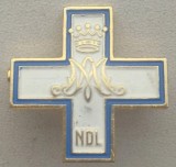 Insigna - Monograma MA - NDL - Posibil Franta