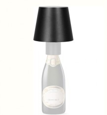 Lampa de Masa pentru Sticla LED Reincarcabila Wireless, Control Tactil, Tricolor RGB Intensitate Reglabila 10W, IP54 Ideala pentru Interior ?i Exterio foto