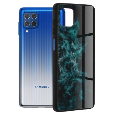 Husa pentru Samsung Galaxy M62/ F62 - Techsuit Glaze Series - Blue Nebula foto