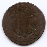 Franta 5 centimes 1799 A - L&#039;AN 8 - A, Prima Republica, Cupru, 10 gr, 28 mm, KM-640 (1)