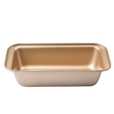 Mini tava Pufo Cake pentru coacerea prajiturilor, checului, 25.5 cm, auriu