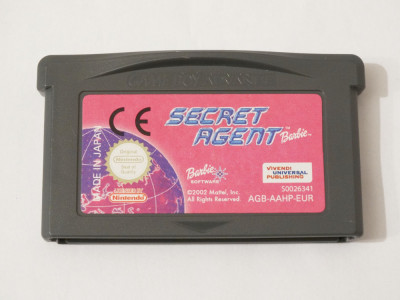 Joc Nintendo Gameboy Advance GBA - Secret Agent Barbie foto
