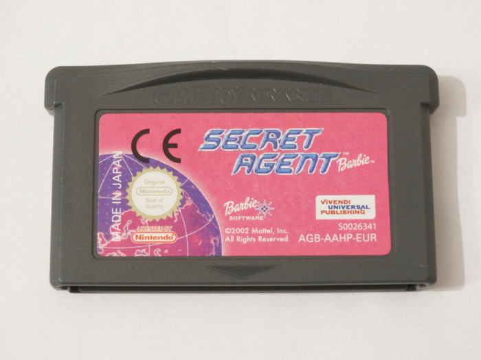 Joc Nintendo Gameboy Advance GBA - Secret Agent Barbie
