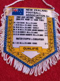 Fanion-Federatia de Fotbal din NOUA ZEELANDA (Campionatul Mondial 1982)