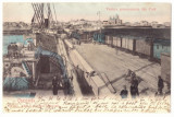 4365 - CONSTANTA, Harbor, Romania - old postcard - used - 1905, Circulata, Printata