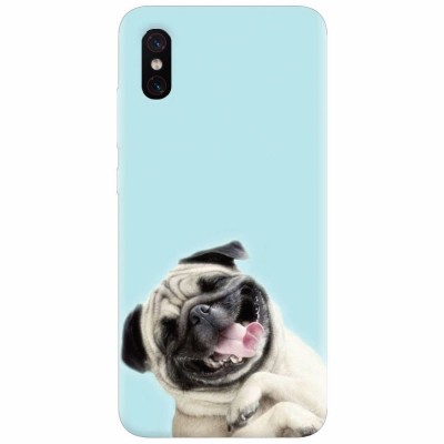 Husa silicon pentru Xiaomi Mi 8 Pro, Happy Dog foto