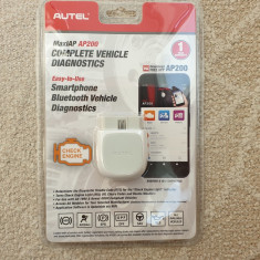 Autel MaxiAP AP200 Bluetooth OBD2 - diagnoza full + functii service