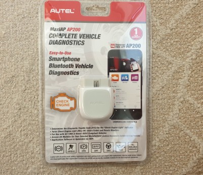 Autel MaxiAP AP200 Bluetooth OBD2 - diagnoza full + functii service foto