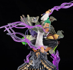 Figurina Zoro One Piece 20 cm kimono anime foto