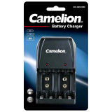 Incarcator Camelion Acumulatori Ni-Mh AA R6 AAA R3 si 9V 6LR61 6LF22 BC-0904