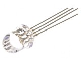 LED RGB 8mm Convex 30&deg; - Temperatura de Funcționare: -30&deg; p&acirc;nă la 85&deg;C, Nr. Term: 4, Optosupply