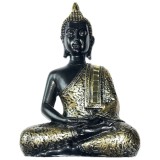 Statueta aurie GOBI Feng Shui Buddha Mangala Karigaari India 15x10x5 cm