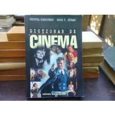 DICTIONAR DE CINEMA de CRISTINA CORCIOVESCU , BUJOR T. RIPEANU , 1997,482 PAGIN