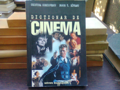 DICTIONAR DE CINEMA de CRISTINA CORCIOVESCU , BUJOR T. RIPEANU , 1997,482 PAGIN foto