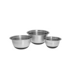 Boluri, inox, set de 3 piese 1,6 l, 3 l si 5 l, gri, Klausberg