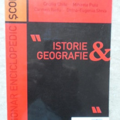 DICTIONAR ENCICLOPEDIC SCOLAR ISTORIE - GEOGRAFIE-LIVIU BURLEC, VALERIAN DRAGU (COORODONATORI)