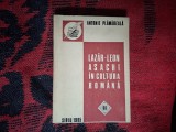 k1 Lazar-Leon Asachi in Cultura Romana - Antonie Plamadeala