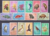 DB1 Grenada 1968 Flora Fauna Pasari 16 v. MNH, Nestampilat