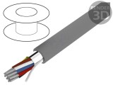 Cablu ecranat Alpha Wire 15x24AWG C&amp;C, folie Al-PET PVC