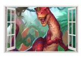 Cumpara ieftin Sticker decorativ cu Dinozauri, 85 cm, 4203ST