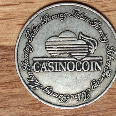 SUA USA Casinocoin gaming token perioada 1990-2000 - token cazinou american