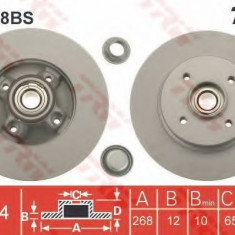 Disc frana PEUGEOT 308 SW (2007 - 2016) TRW DF6128BS