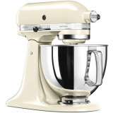 Mixer cu bol KitchenAid Artisan 5KSM125EAC, 300W, 4.8L, Almond Cream