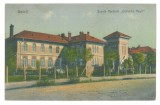 3465 - GALATI, High School Costache Negri, Romania - old postcard - used