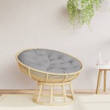 vidaXL Pernă rotundă gri, &Oslash; 100 x11 cm, țesătură Oxford 361963