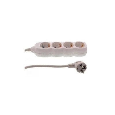 Prelungitor Well 4 prize 1.5m cablu 3x1.5mmp 3500W 16A alb EXTS-4S1.5M/02-WL foto