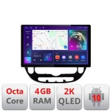 Navigatie dedicata Edonav Kia Soul 2014-2019, Ecran 2K QLED 13&quot;,Octacore,4Gb RAM,32Gb Hdd,4G,360,DSP,Carplay,Bluetooth CarStore Technology