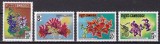 Cambodgia 1971 flori MI 302-305 MNH