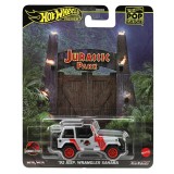 Masina metalica, Hot Wheels Premium, Pop Culture, 92 Jeep Wrangler Sahara, JBL59