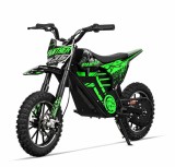 Cumpara ieftin Motocicleta electrica pentru copii NITRO Eco Panther 10 10 36V 15Ah litiu LFP, culoare verde