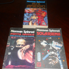 Pachet de autor -Norman Spinrad - 3 carti SF