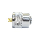 Mufa PNI PL259 short pentru cablu RG58 cu pin central aurit 6 mm
