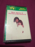 CASETA AUDIO BEE GEES &amp; BARBARA STREIDAND RARITATE!!! ORIGINALA, Pop