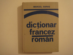 Dictionar francez-roman - Marcel Saras Editura Stiintifica si Enciclopedica 1976 foto