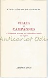 Villes Et Campagnes - Georges Friedmann