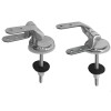 Balama pentru prindere capac WC, siliconat + MDF, 2 buc / set
