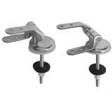 Cumpara ieftin Balama pentru prindere capac WC, siliconat + MDF, 2 buc / set