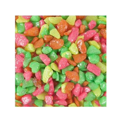 NISIP PENTRU ACVARIU FLAMINGO CURCUBEU MIX NEON 1KG foto