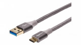 Amazon Basics Cablu de incarcare din nailon impletit dublu de la USB tip C la tip A 3.1 - RESIGILAT