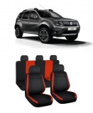 Cumpara ieftin Set huse scaune dedicate Dacia Duster (2009-2017) Negru-Rosu Vision, Umbrella