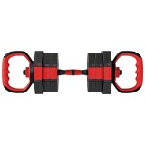SPORTNOW Set de Greutăți 6 &Icirc;n 1 20 Kg cu Gantere, Kettlebell și Halteră Roșie | Aosom Romania