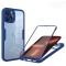 Husa 360&Atilde;&sbquo;&Acirc;&deg; iPhone 13 Pro Techsuit ColorVerse, albastru