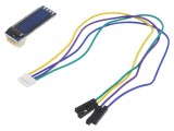 Afișaj OLED 0,91&quot; 128x32 alb, 8 pini, 3,3-5VDC, unghi 160&deg;