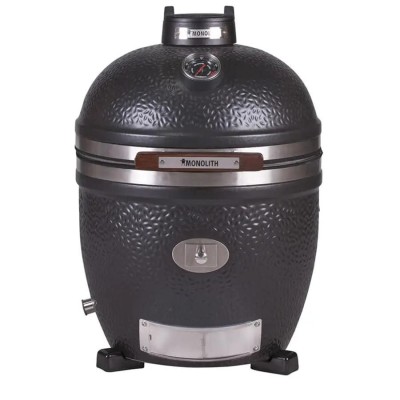 Gratar ceramic cu carbuni AVANTGARDE LECHEF, Monolith Essential GrillCooking foto